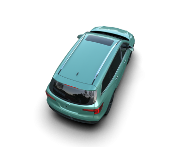 Daha az genel bir konsept arabanın 3 boyutlu çizimi