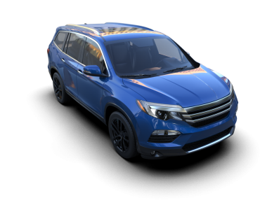 Modern araba arka planda izole edilmiş. 3D görüntüleme - illüstrasyon