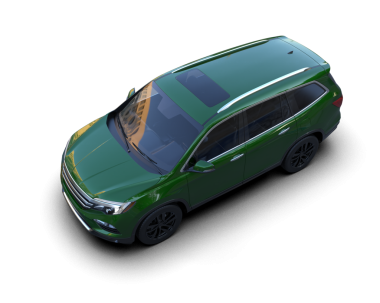 modern şehir arabası 3D görüntüleme