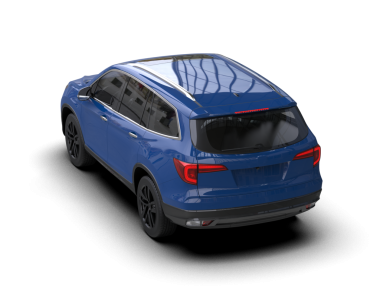 Modern araba arka planda izole edilmiş. 3D görüntüleme - illüstrasyon