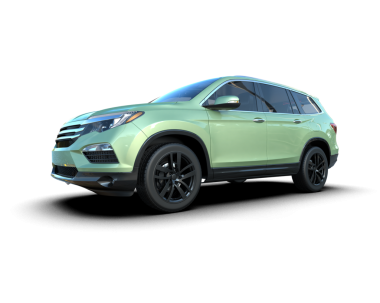 Modern lüks araba beyaz zemin üzerine