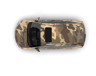 Siyah arkaplanda yansıtıcı izi olan 3D görüntüleme aracı