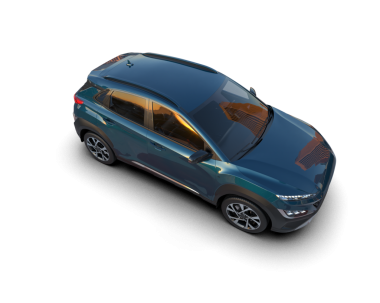 siyah arkaplan üzerinde modern araba 3 boyutlu görüntüleme