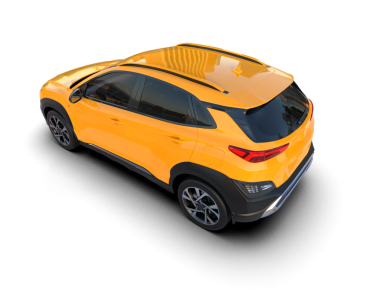 modern otomobil arka planda izole edildi