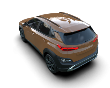 Bir markanın 3 boyutlu görüntülemesi - daha az genel SUV