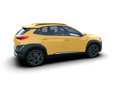 İzole edilmiş arka planda modern bir araba. 3d oluşturma