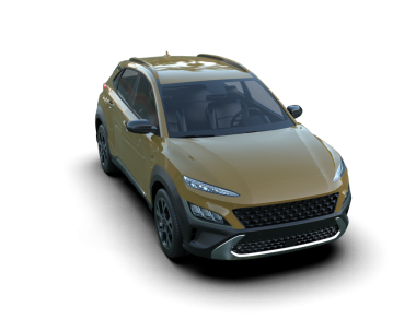 Modern araba arka planda izole edilmiş. 3D görüntüleme - illüstrasyon