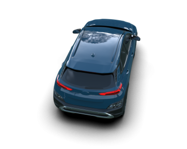 modern otomobil siyah arkaplanda izole edildi. 3D görüntüleme - illüstrasyon