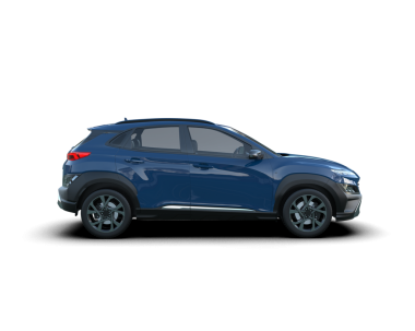 mavi gradyanı olan küçük araba