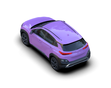 Daha az genel bir konsept arabanın 3 boyutlu çizimi