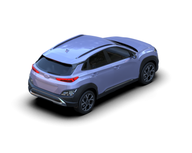 3 boyutlu modern mavi marka - daha az jenerik konsept araba