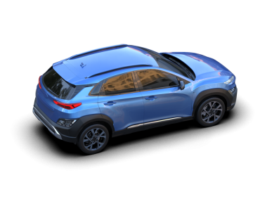 Siyah arka planda modern bir cip. 3d oluşturma