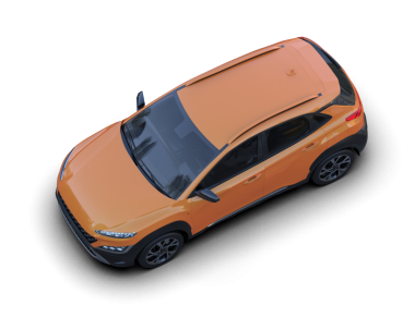 modern araba kırpma yolu ile siyah arkaplanda izole