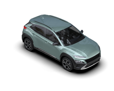 Siyah arka planda modern kompakt araba