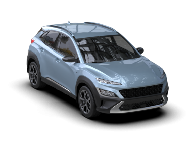 Modern araba arka planda izole edilmiş. 3D görüntüleme - illüstrasyon