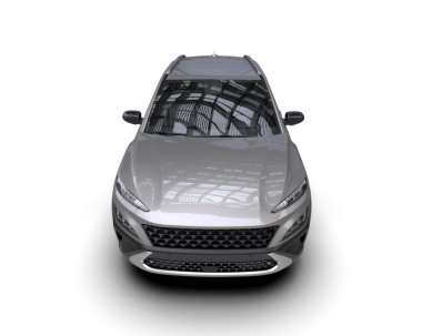 araba beyaz arkaplanda izole edildi. 3d görüntüleme - illüstrasyon