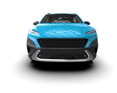 gerçekçi modern araba. 3d oluşturma