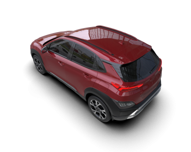 lüks modern araba siyah arka planda izole.