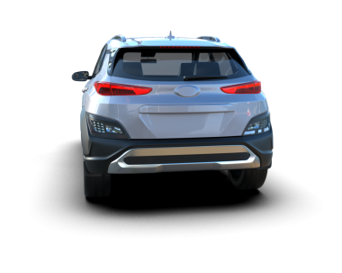 beyaz arka planda modern SUv