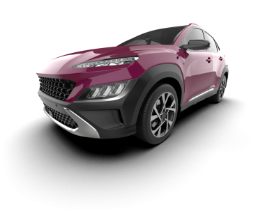 Siyah arka planda modern bir araba. 3d oluşturma