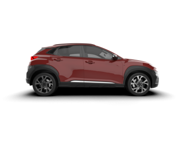 arkaplanda izole edilmiş bir araba, 3 boyutlu görüntüleme - 3 boyutlu illüstrasyon