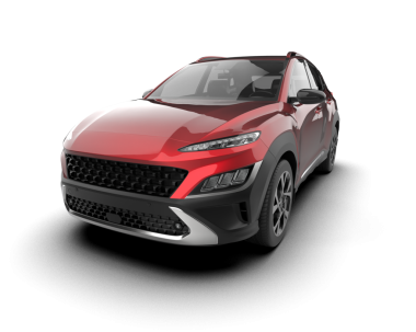 Arka planda gerçekçi bir araba. vektör illüstrasyonu