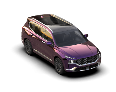 Beyaz arka planda modern lüks bir sedan. 3d oluşturma