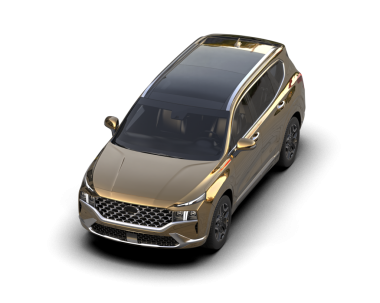 Modern araba siyah arka planda izole edilmiş. 3d oluşturma.