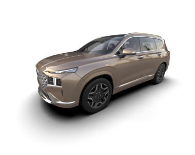 Bir markanın 3 boyutlu görüntülenmesi - daha az genel SUv beyaz arkaplanda izole edildi