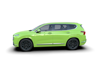 Araba beyaz arka planda izole edilmiş. 3d oluşturma