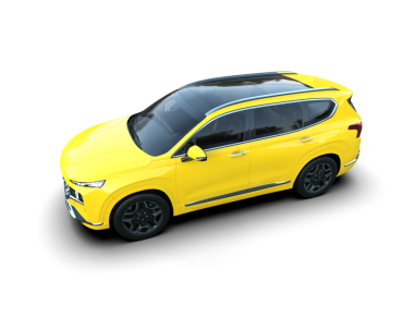 küçük araba beyaz arkaplanda izole edildi