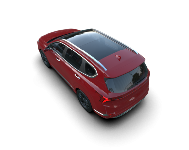 Siyah arkaplandaki araba