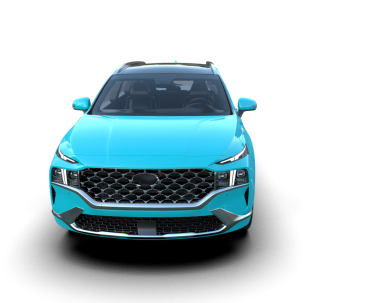 Beyaz arka planda izole edilmiş gerçekçi modern araba. 3d illüstrasyon.