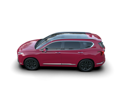 beyaz arka planda yansımalı modern araba