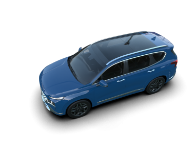 Gri arka planda gölgeli modern küçük cip