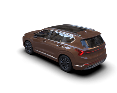 modern lüks araba siyah arka planda izole edilmiş. 3d oluşturma