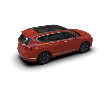 Gri arka planda kırpma yolu olan modern kırmızı araba izole edildi. 3d oluşturma