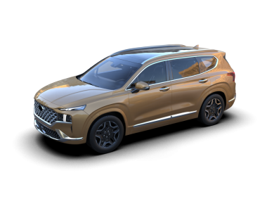 Siyah arka planda lüks bir SUV.