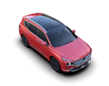 Gri arka planda modern bir araba. 3d oluşturma