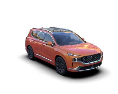 Beyaz arka planda lüks bir araba. 3d illüstrasyon