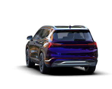 Bir markanın 3 boyutlu görüntülenmesi - daha az genel SUv beyaz arkaplanda izole edildi