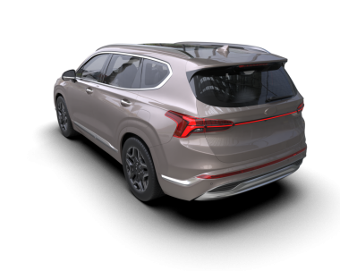 Bir markanın 3 boyutlu görüntülemesi - daha az genel SUV