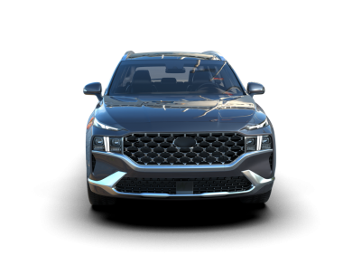 Lüks SUV arabası siyah arka planda izole edilmiş 3 boyutlu resimleme