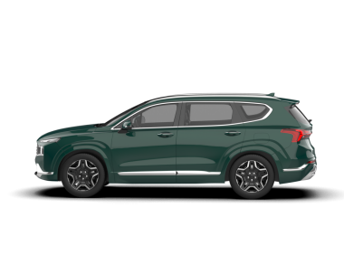 Modern SUV arabası. 3d oluşturma