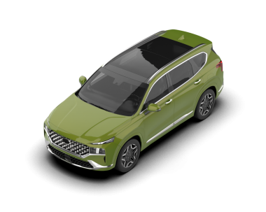 - Araba. Beyaz arka planda bir sedan. 3d oluşturma