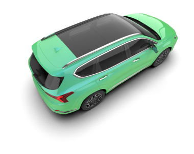 Beyaz arka planda izole edilmiş modern lüks - 3 boyutlu görüntüleme