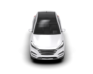 modern beyaz araba koyu arkaplanda