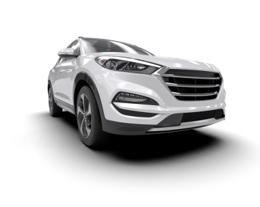 gerçekçi modern araba. gerçekçi ayrıntılı 3D görüntüleme