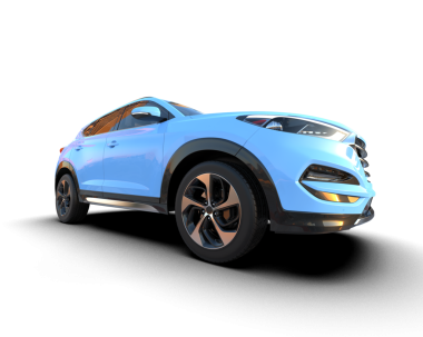 Modern araba. 3 Boyutlu Hazırlama