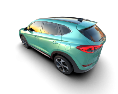 Bir markanın 3 boyutlu görüntülemesi - daha az genel SUV